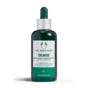 the body shop edelweiss szérum koncentrátum vegan summit
