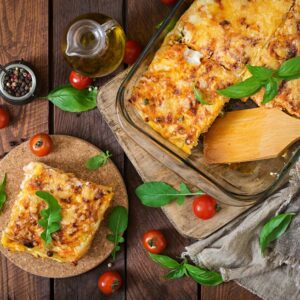 vegán lasagne